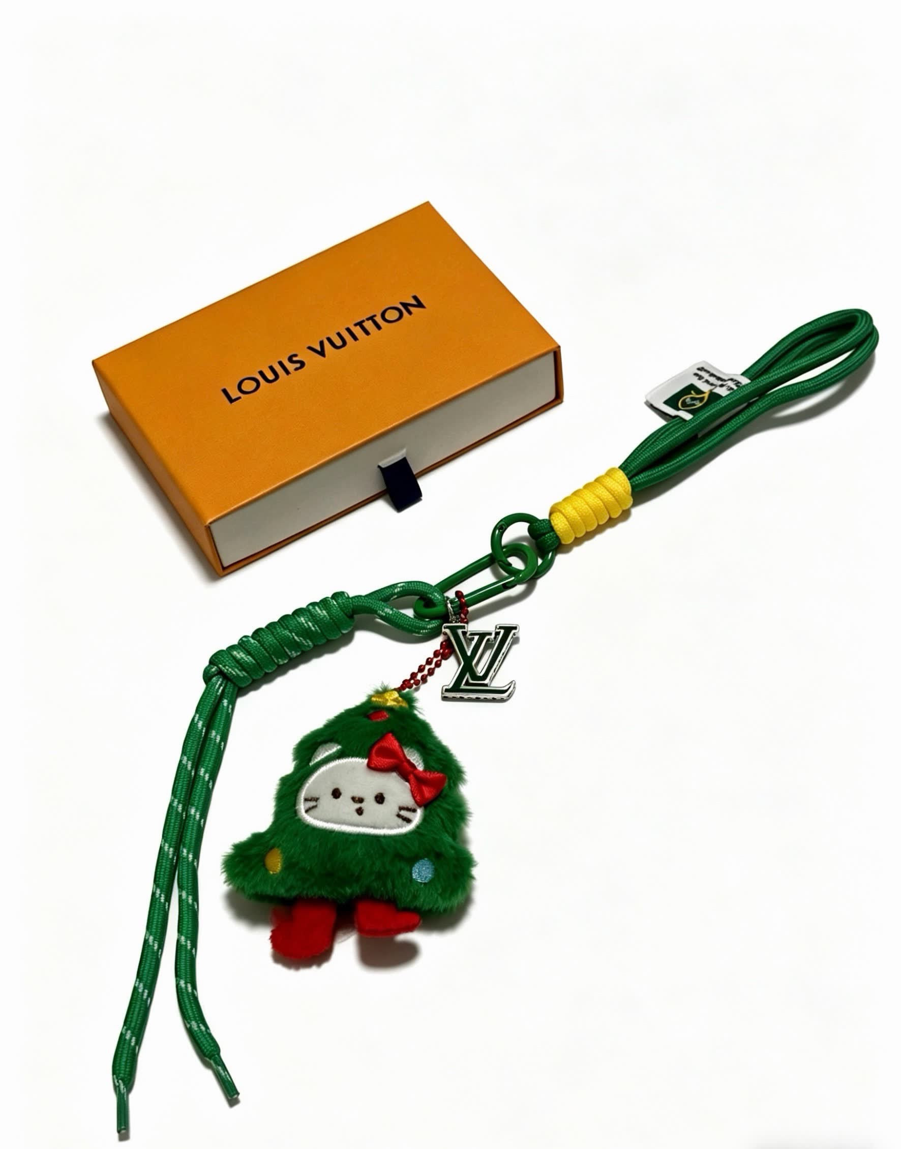 Louis Vuitton Christmas-themed Keychain